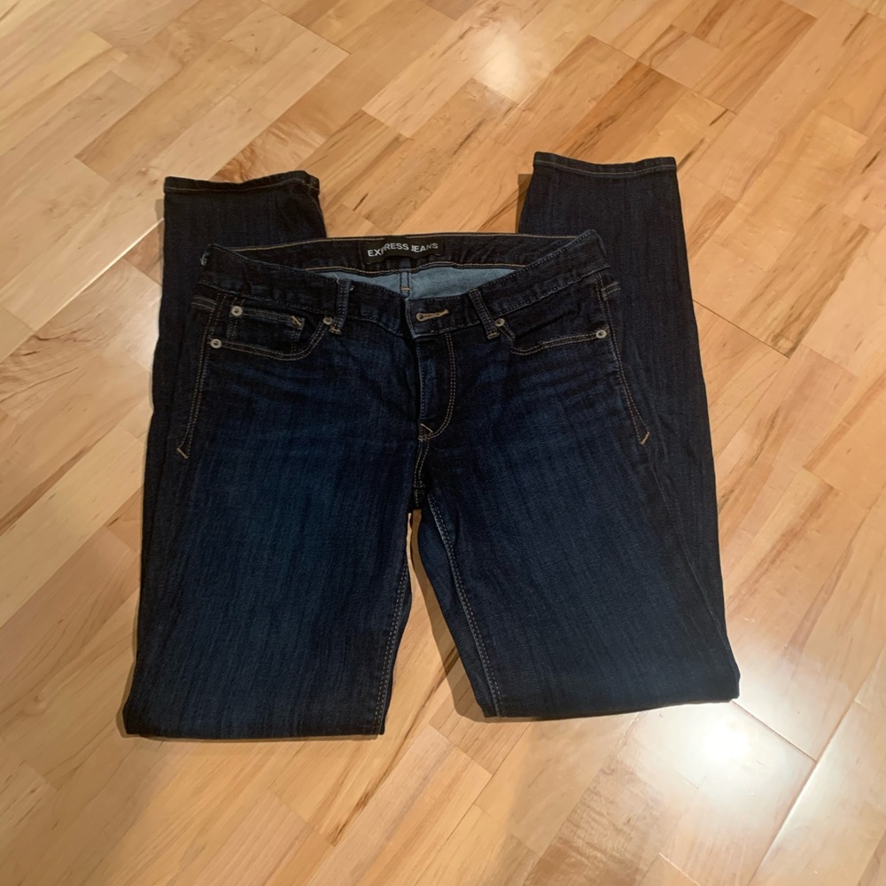 Express skinny Stella low rise